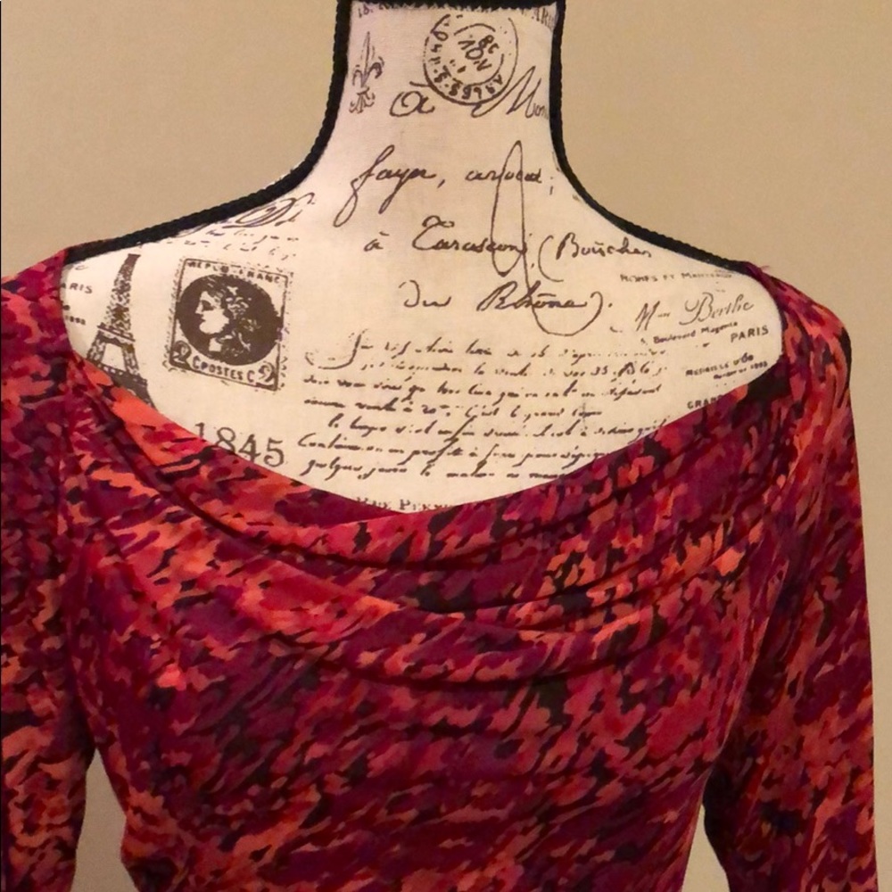 Kate Hill patterned blouse